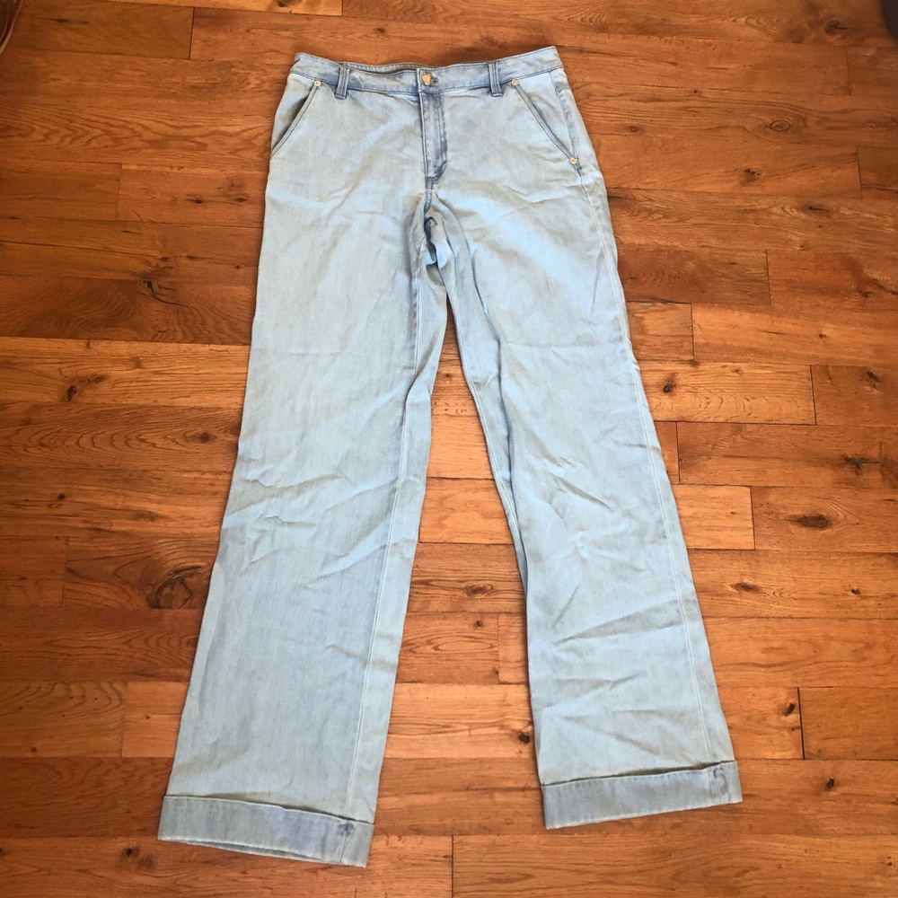Marc by Marc Jacobs wide leg jeans, size 8